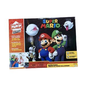 Super Mario Treats at Home Halloween Set. Includes 8 Figures & 2 Accessories
